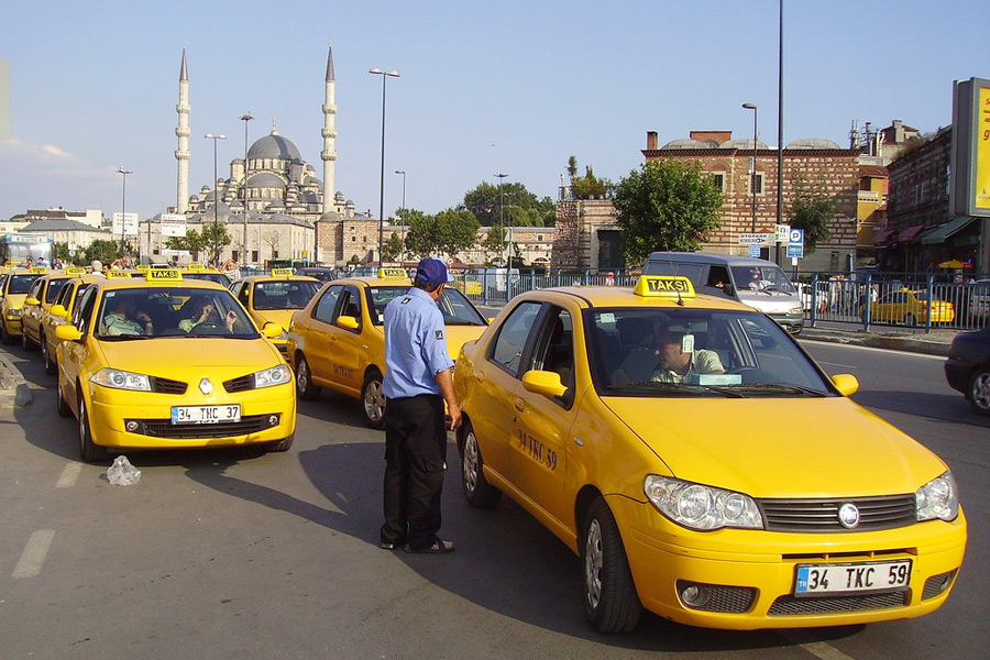 Такси Стамбула, Турция