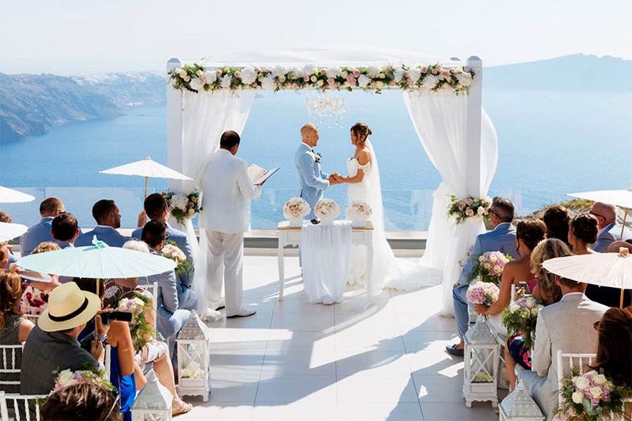 свадьба в греции