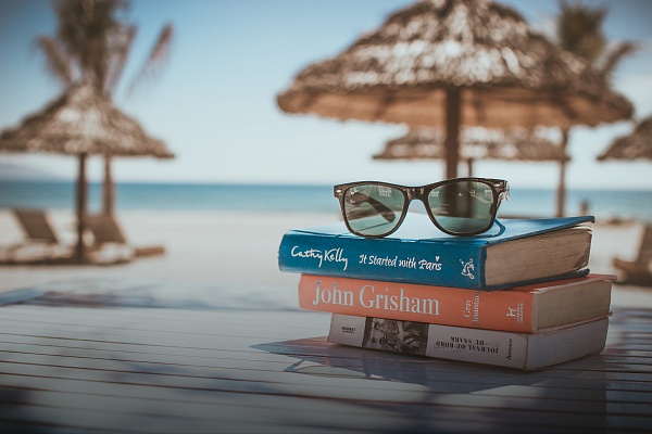 Книги по изучению английского на пляже