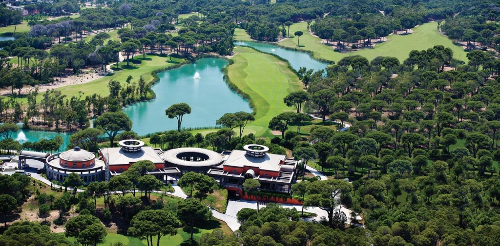 Территория отеля Cornelia Diamond Golf Resort & Spa. Белек, Турция