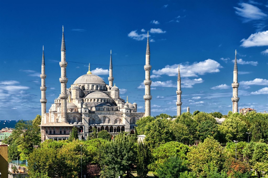 Голубая мечеть в Стамбуле, Турция