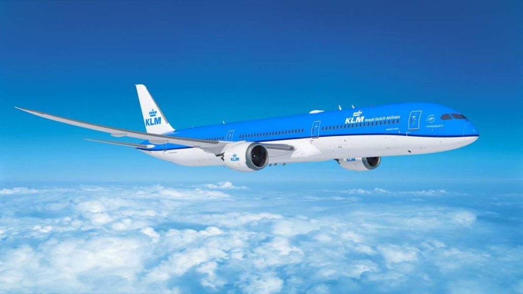 Самолет авиакомпании KLM