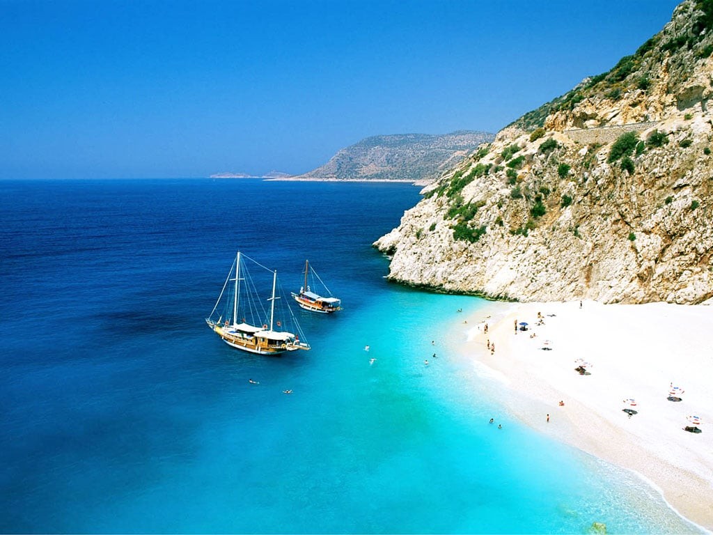 Пляж Капуташ, Турция
