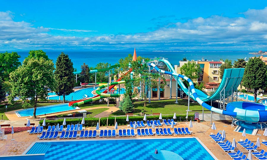 Аквапарк в отеле Sol Nessebar Bay 4*, Несебр, Болгария
