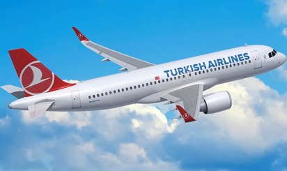 Самолет авиакомпании "Турецкие авиалинии" (Turkish Airlines)