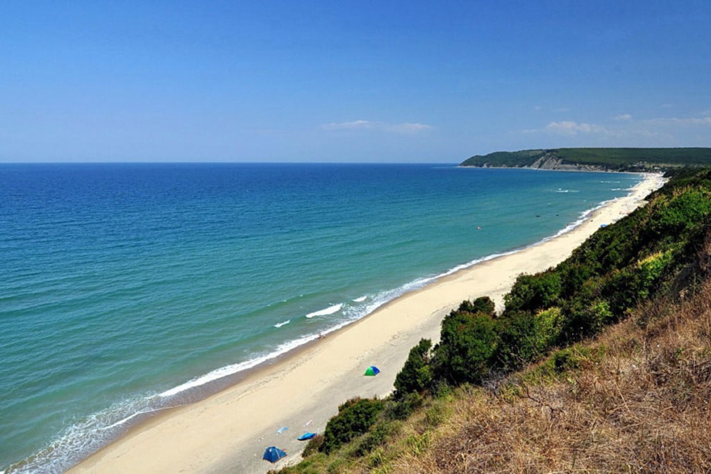 Пляж Иракли (между Варной и Бургасом), Болгария