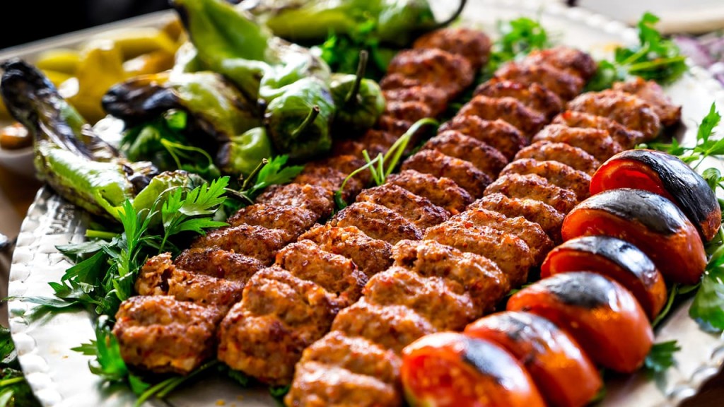Кебаб в ресторане Газиантена, Турция