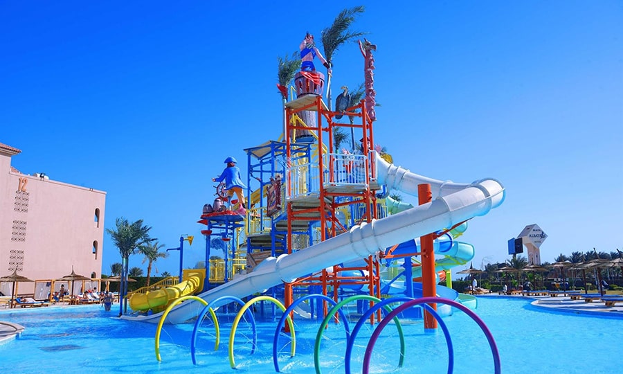 Отель Albatros Aqua Blu Hurghada (ex. Sea World Resort) 4*. Хургада. Египет. Лучшие отели Египта для отдыха с детьми