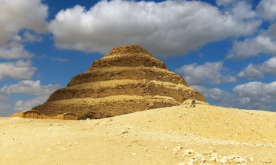 Пирамиды Египта - Пирамида Джосера. Саккара. Египет
