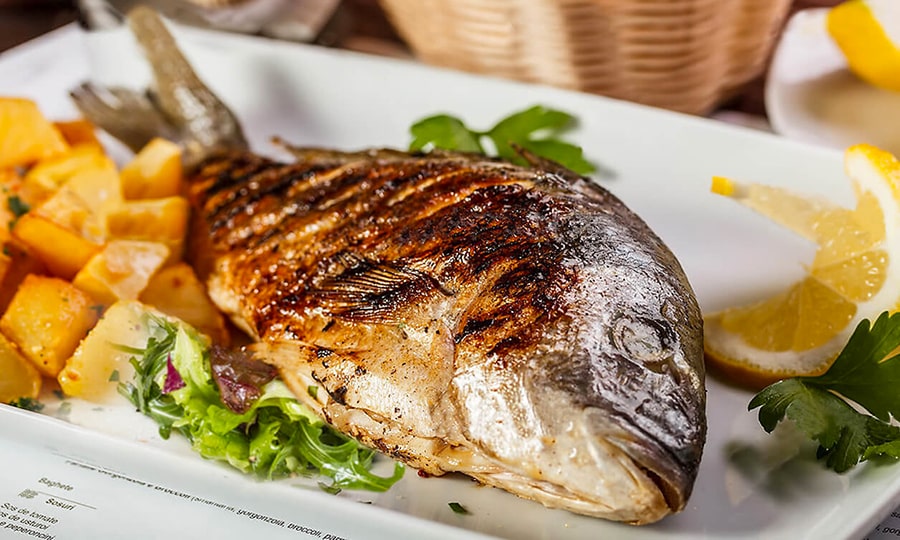 Национальное блюдо Сейшел - Рыба на гриле
