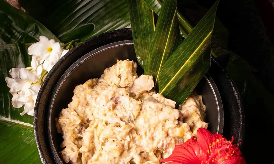 Национальное блюдо Сейшел - Кат-кат банан