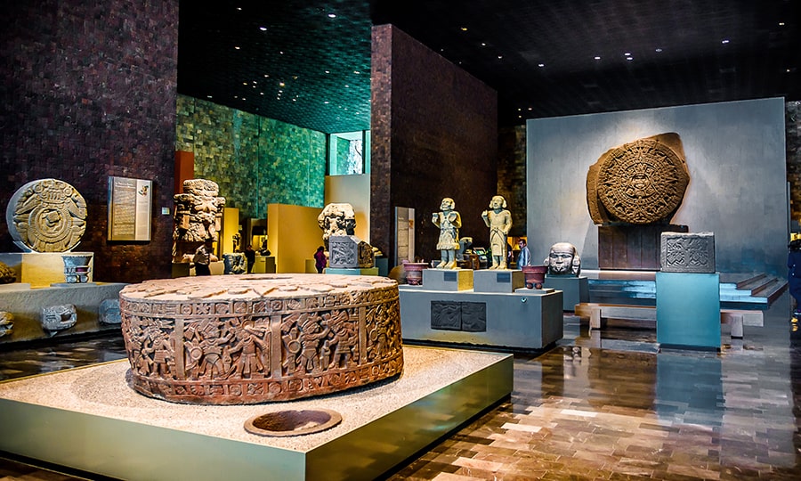 мексика достопримечательности - Национальный музей антропологии