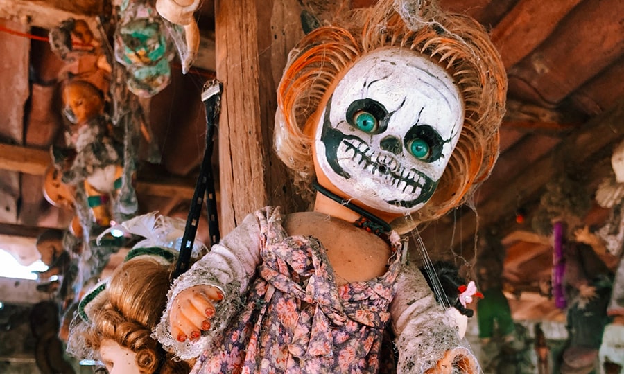 мексика достопримечательности - Остров мертвых кукол