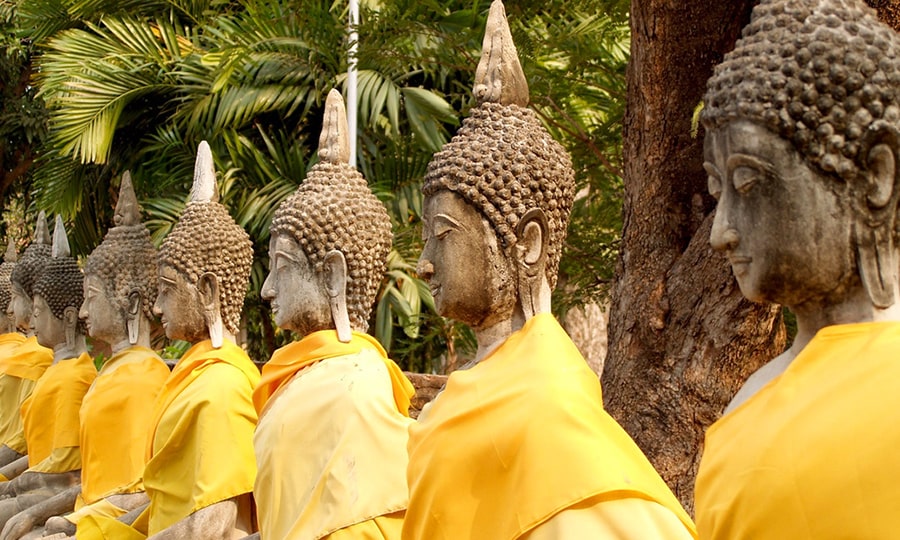 Статуи Будды в Таиланде