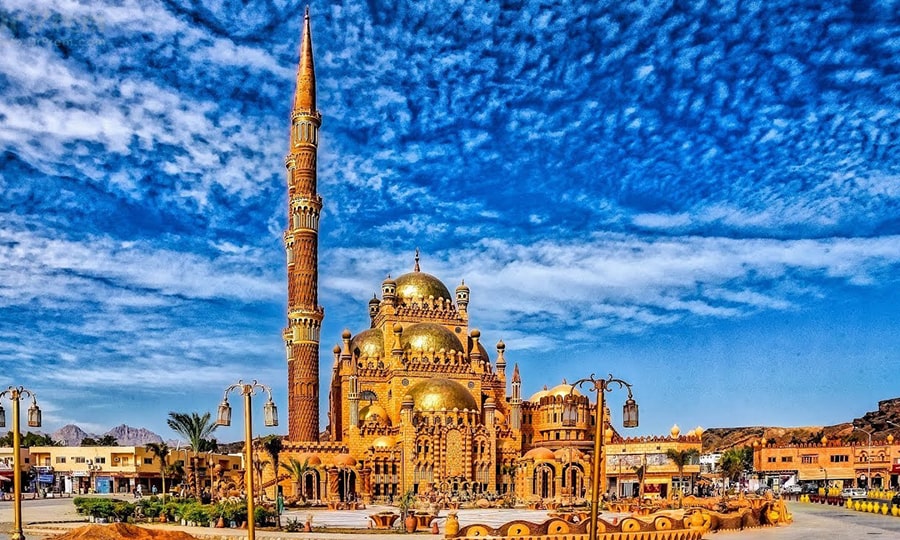 Достопримечательность Мечеть Эль-Мустафа. Шарм-эль-Шейх. Египет