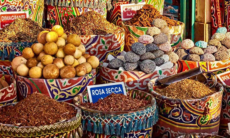 Достопримечательность Старый рынок. Шарм-эль-Шейх. Египет