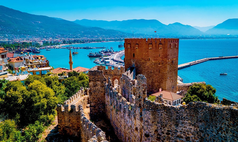 Крепость Аланьи, Турция