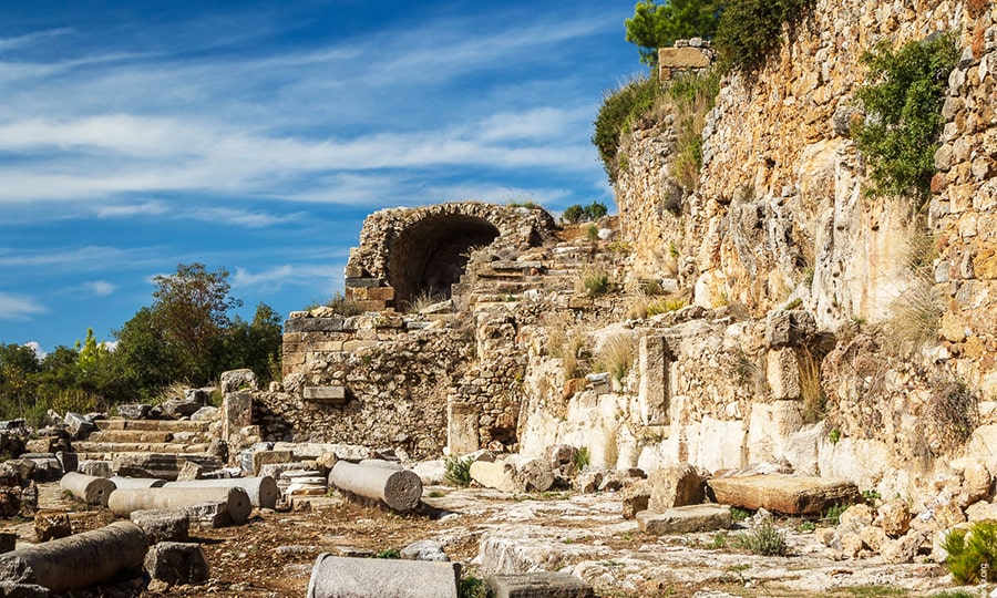 Руины Сиедры, Аланья, Турция