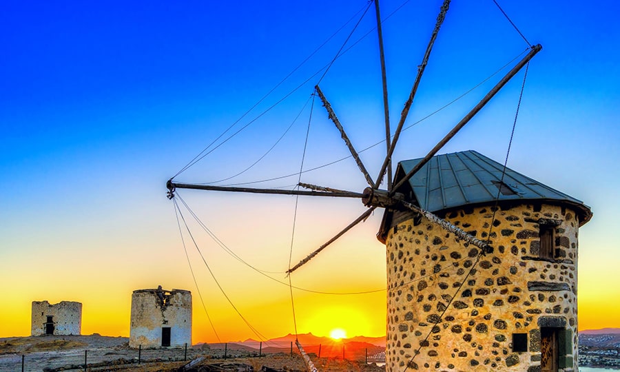 Ветряные мельницы, Бодрум, Турция